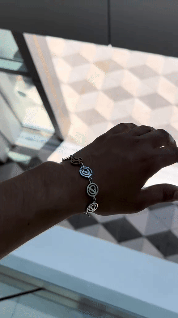 NO TE ENAMORES BRACELET (14K WHITE GOLD LIFETIME WARRANTY)